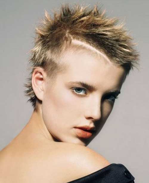 Korte punk tynne Pixie frisyrer