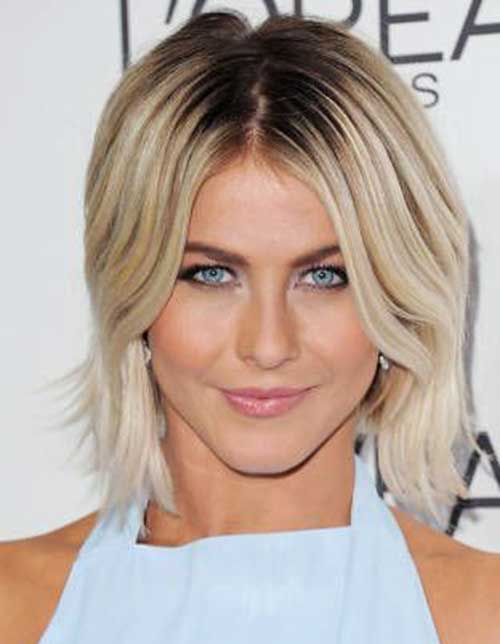 Julianne Hough İnce Bob Saç