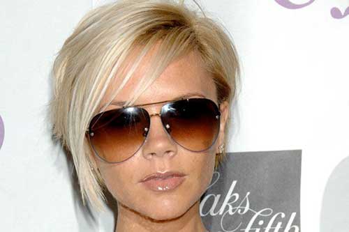 Victoria Beckham lyhyet vaaleat hiukset-13