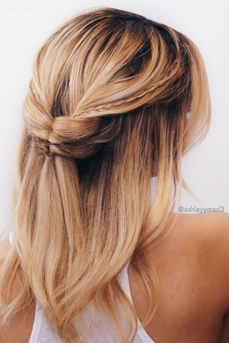 Summer Bow Wedding Updo