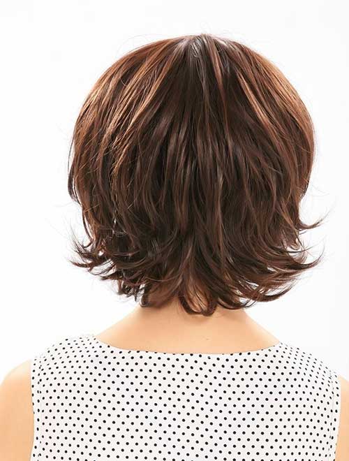 Fine Dark Bob frisyrer tilbake