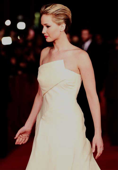 Jennifer Lawrence rövid hajjal-12