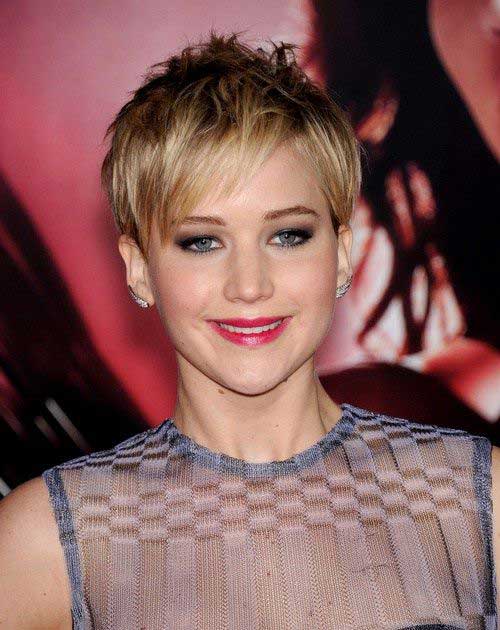 Jennifer Lawrence rövid hajjal-9