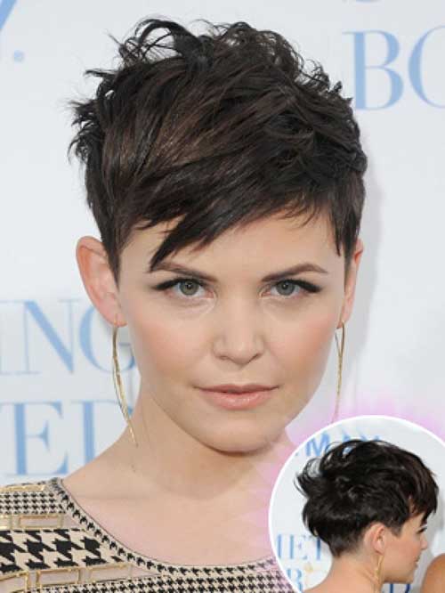 Ginnifer Goodwin Sotkuinen Pixie Hair