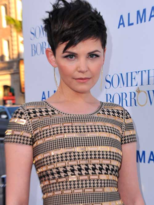 Ginnifer Goodwin Pixie leikkaa kampaus