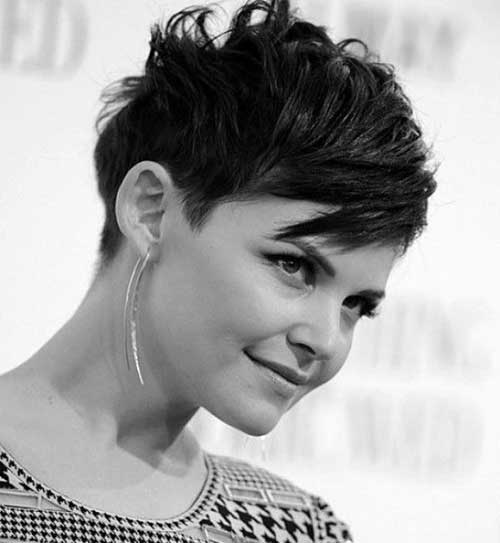 Ginnifer Goodwin Sotkuinen Pixie -kampaus