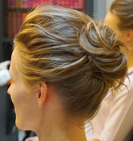 Hair Buns Rotete frisyrer