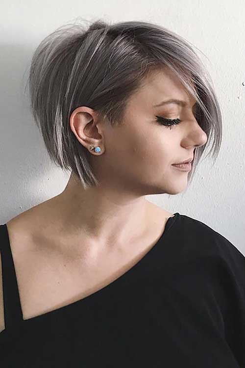 Moderne korte hårklipp for kvinner-19