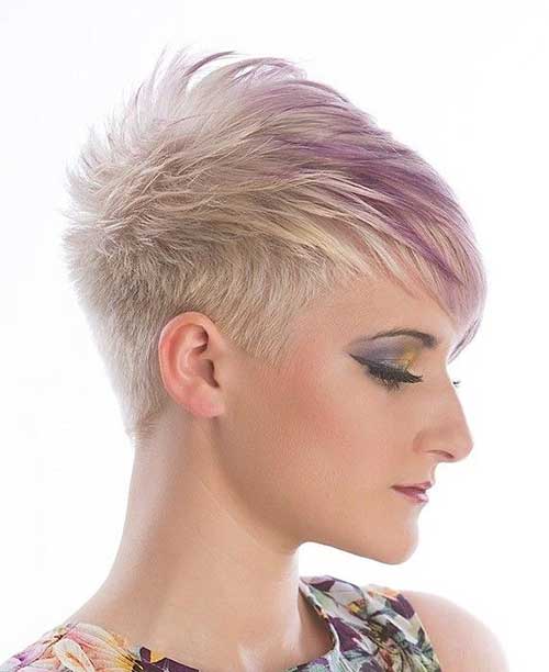 Beste Funky Short Blonde Hair Style