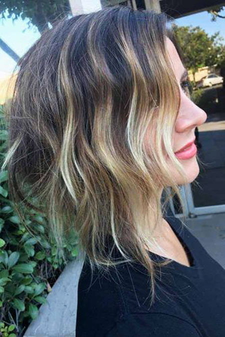 Balayage Blonde Wavy Spring