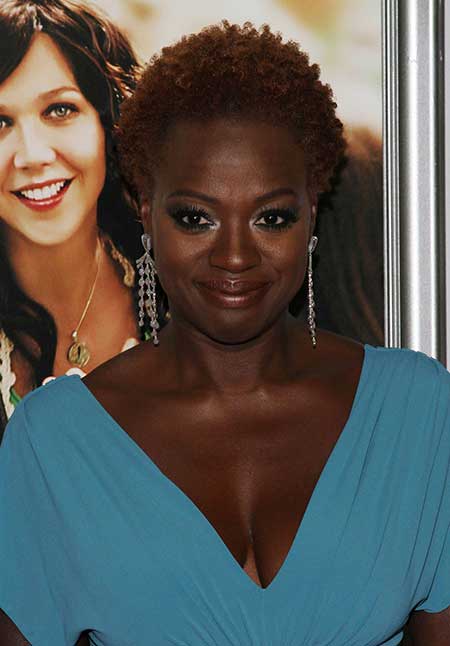 viola davis kısa saç
