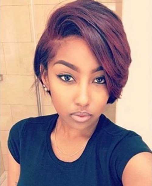Aranyos rövid frizurák fekete nőknek
