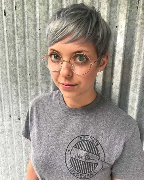 Sølv Pixie Cut