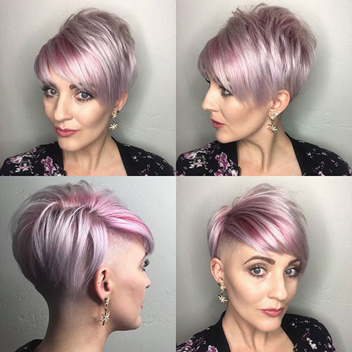 Side barbert Pixie Cut