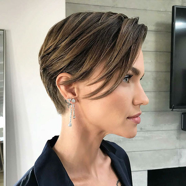 Trendy Long Pixie Cuts