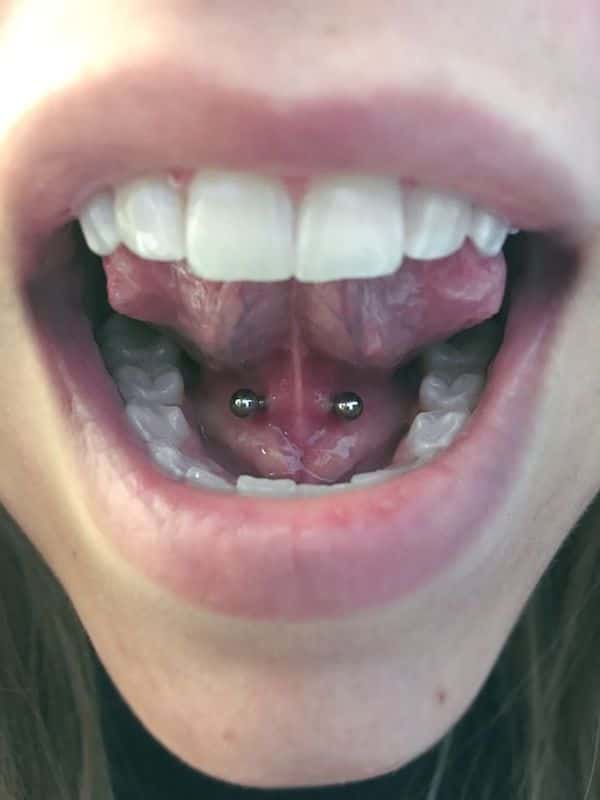 Frenulum piercing