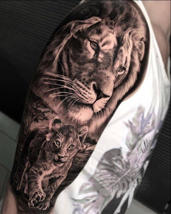 Význam tetování lva