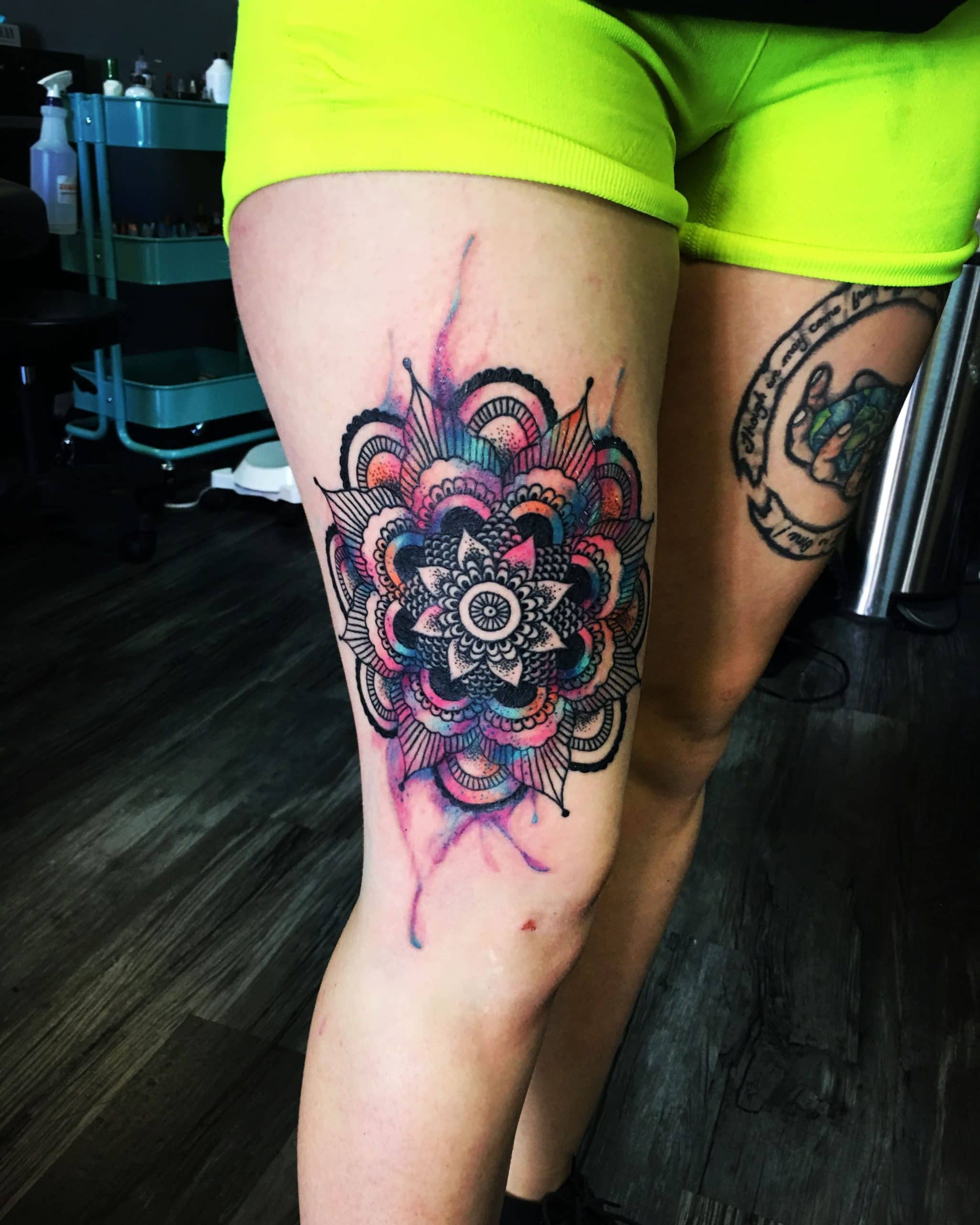 Mandala Suluboya Dövme