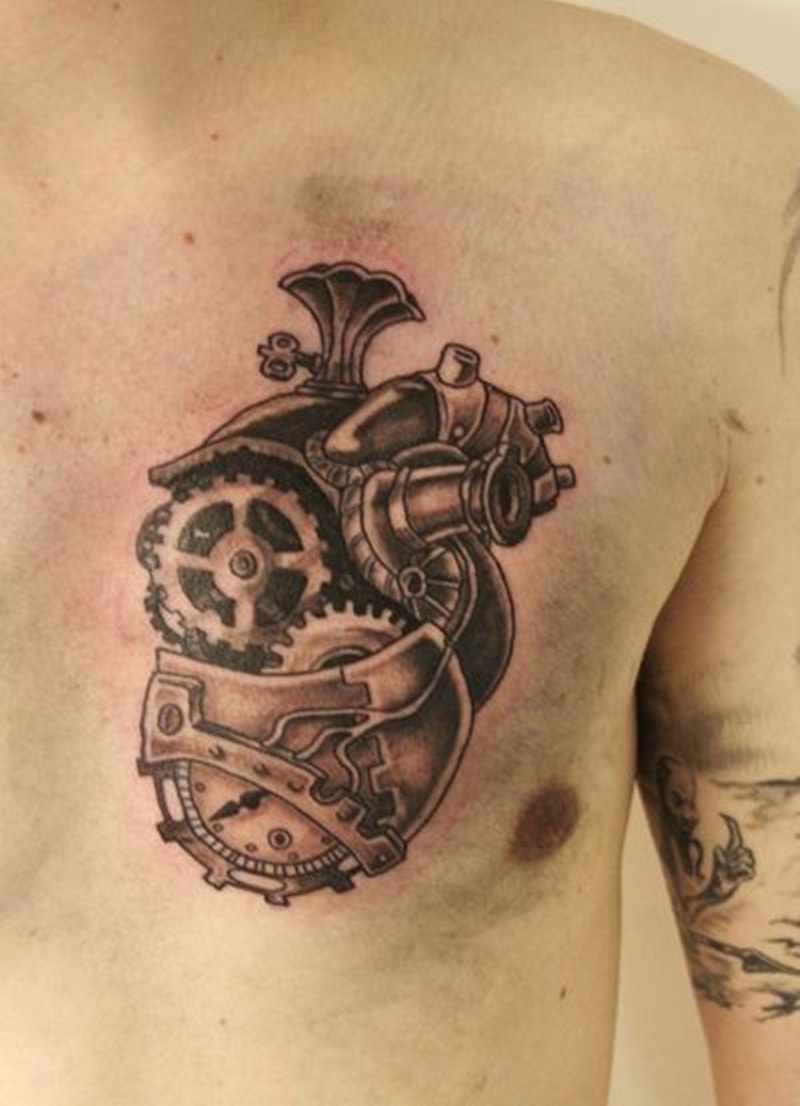 Steampunk szív