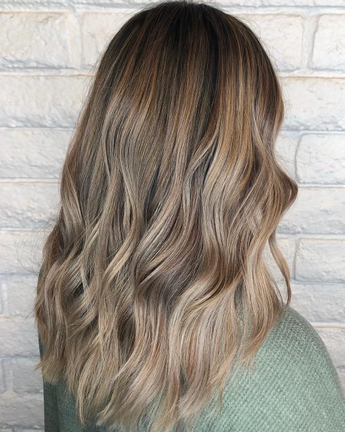 Ash Brown Balayage