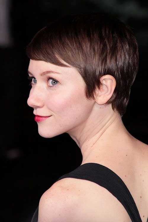 Straight Fine Short Pixie Cuts 2015