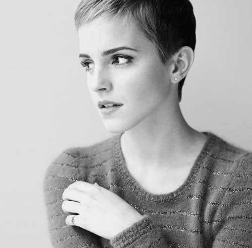 Emma Watson Pixie frisyrer 2015