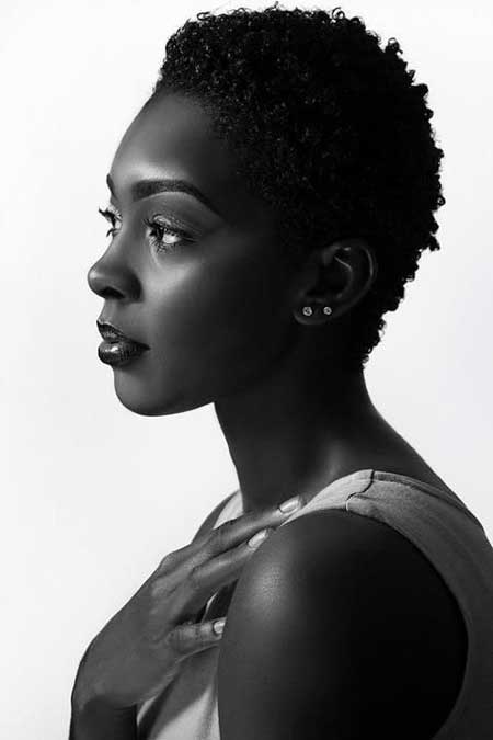Siyah Kadınlar İçin En İyi Kısa Saç Modelleri-10