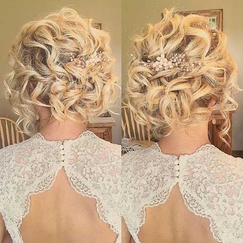 Kısa Saçlar İçin Düğün Saç Modelleri-20