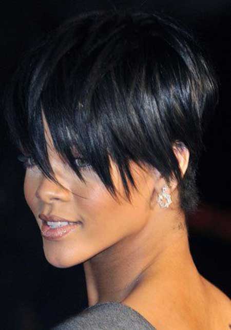 Pixie frizura Rihannából