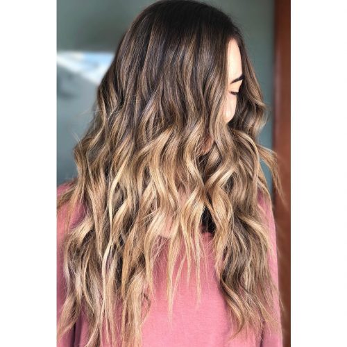 Bronde blonde striper