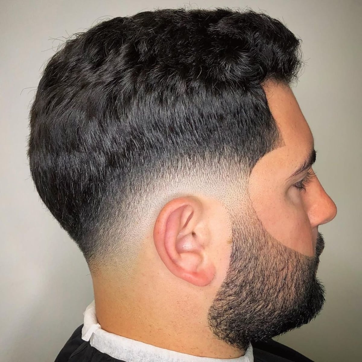 Blurry Fade with Beard