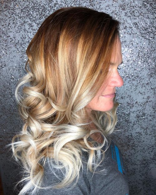 Brunette til Blonde Ombre