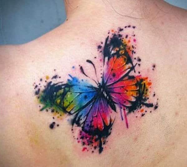 motýlkové tetování