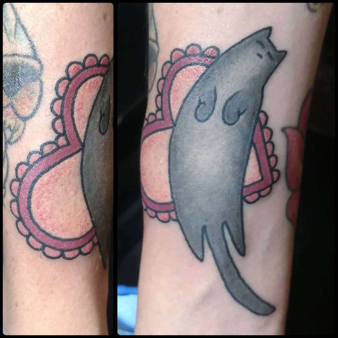 katt tatoveringer