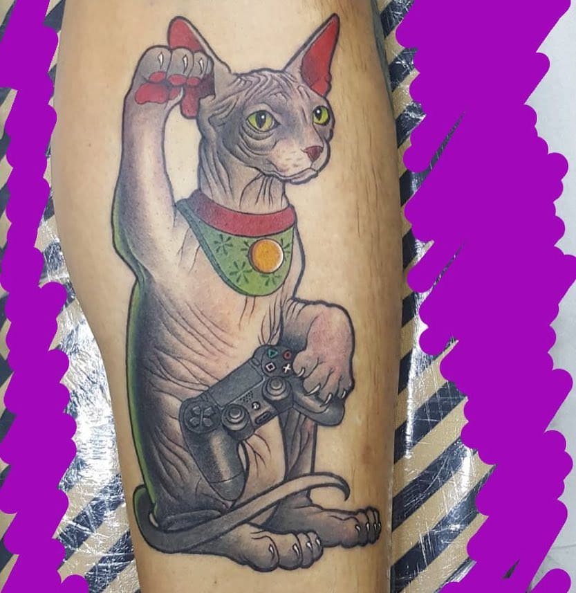 katt tatoveringer