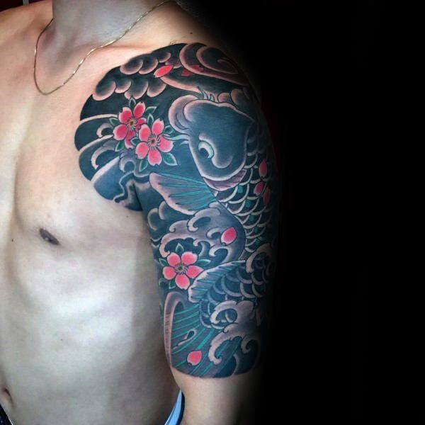 kirsebærblomst-tatoveringer