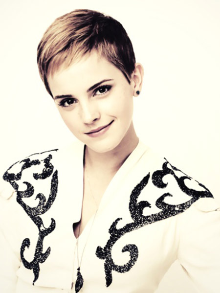 Emma Watsons veldig søte Pixie Cut