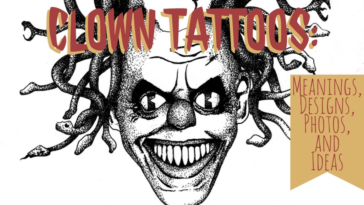 Bohóc tetoválás: jelentés, tervek, fotók és ötletek