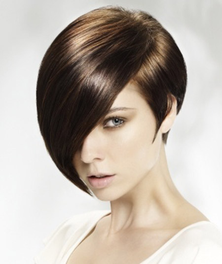 Fantastisk asymmetrisk Bob Cut