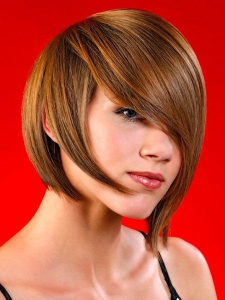 Fantastisk asymmetrisk Bob Cut