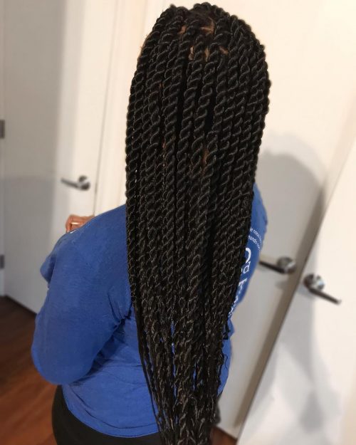 Double Twisted Jumbo Braids