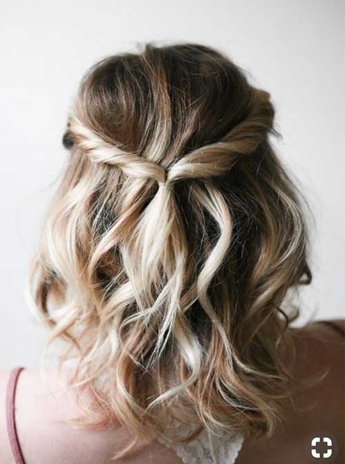 Easy Prom Hairstyles for Short Hair-8