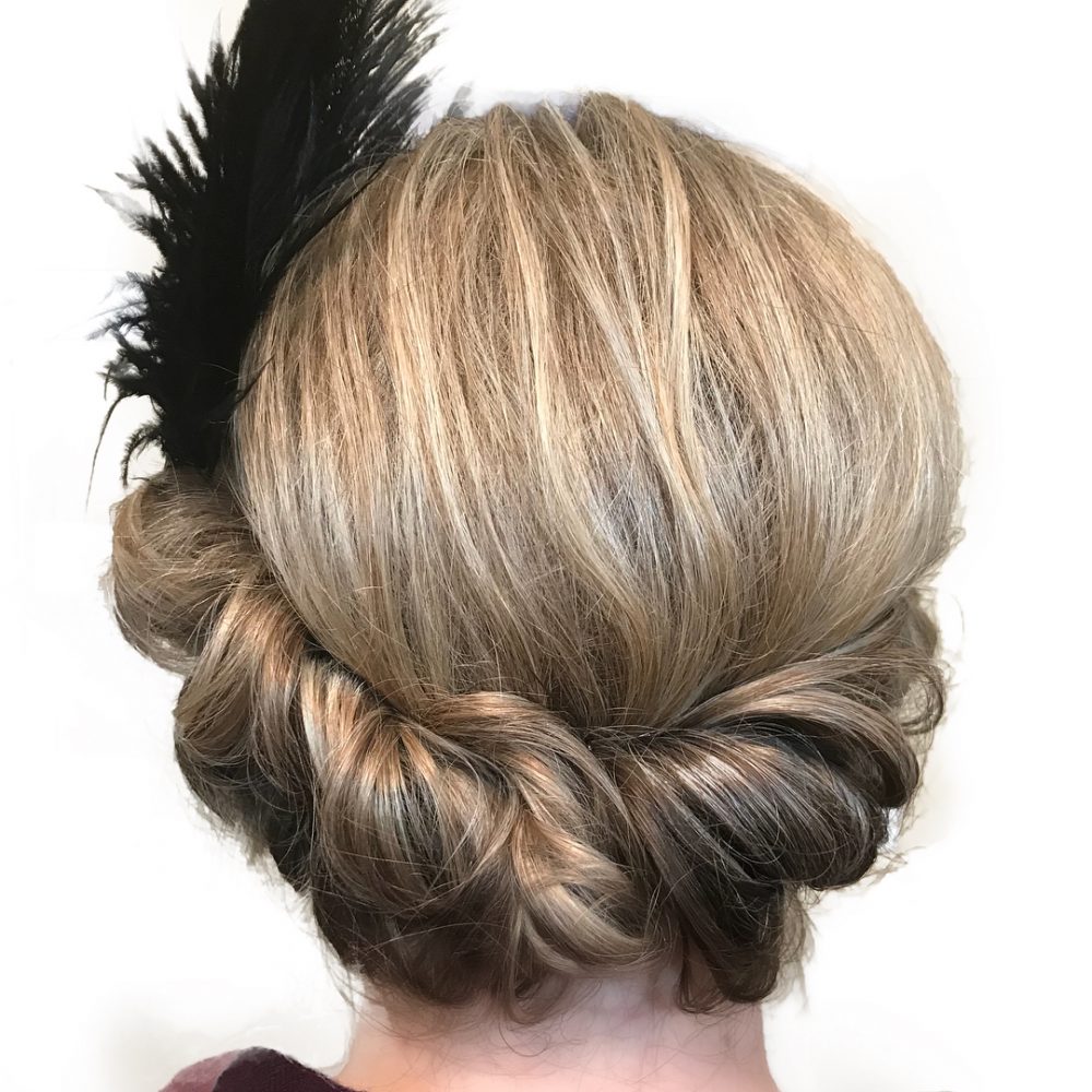 Elegant 20 -talls Updo -frisyre