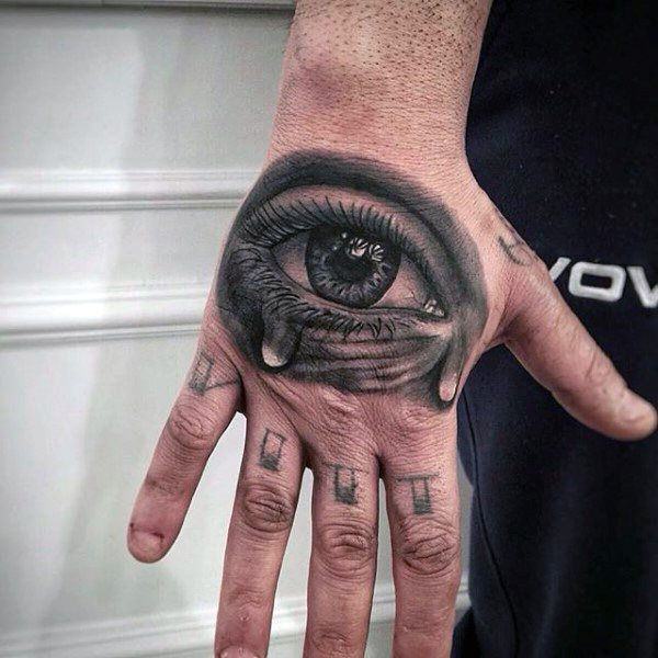 tetování očí