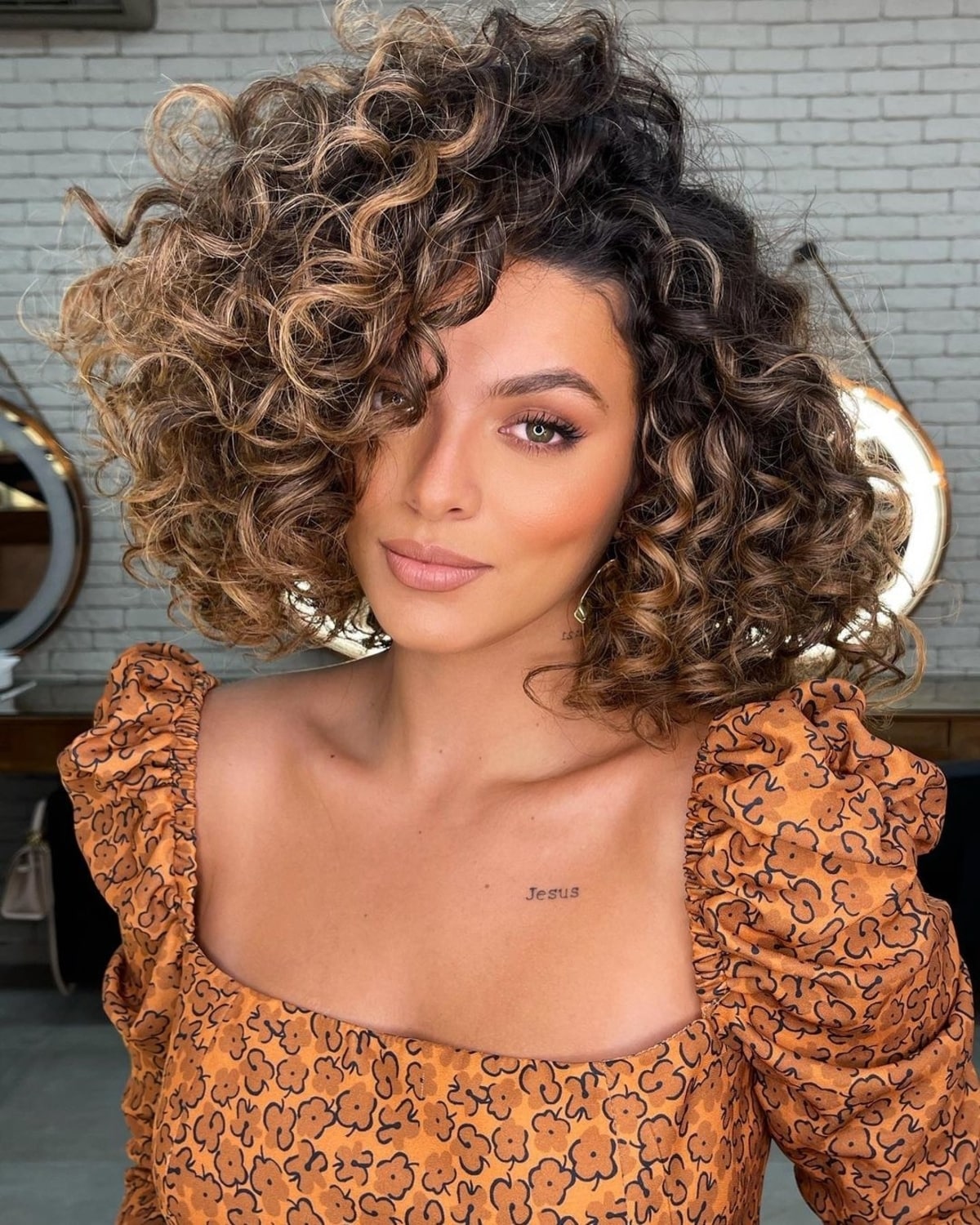 Fluffy Curly Hair for Women with Tight Curls