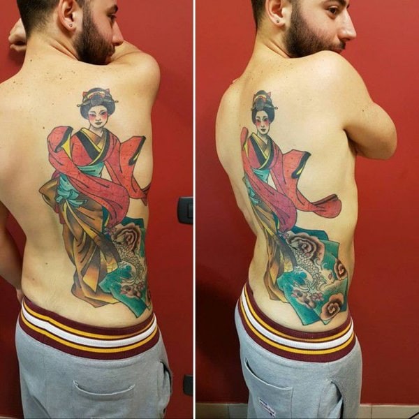 geisha-tatovering