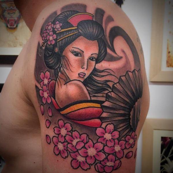 geisha-tatovering