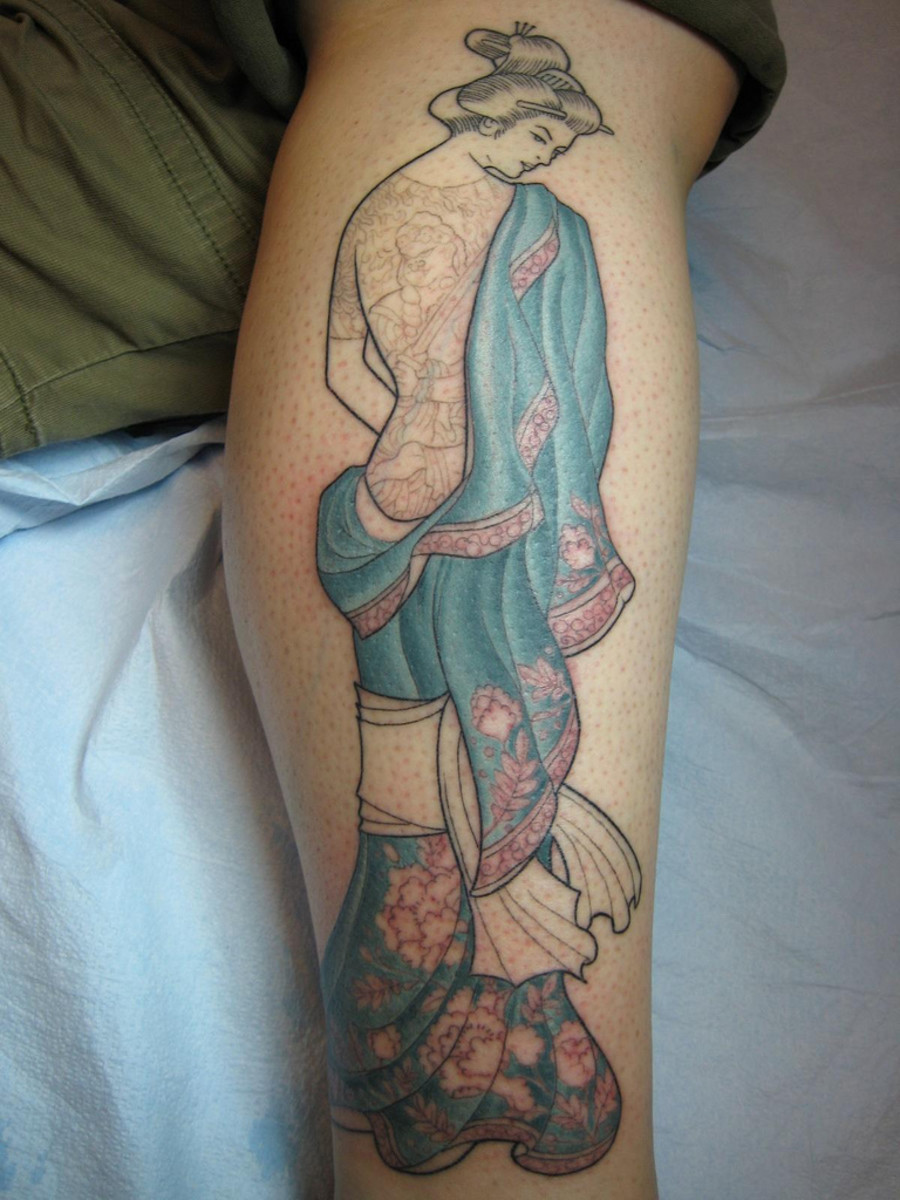 Tatoverte Geisha!