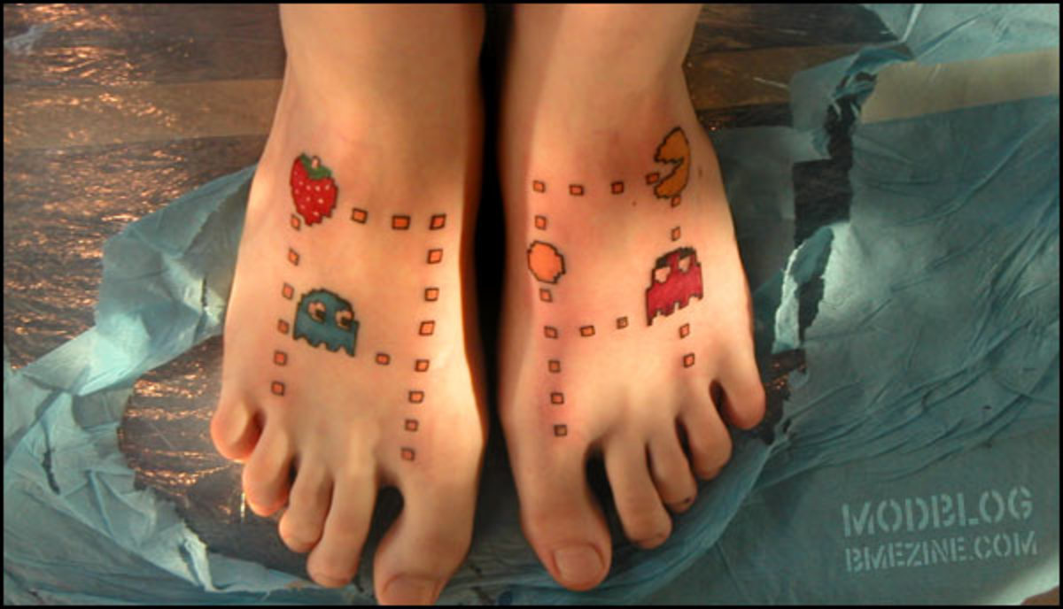 Možná nejlepší tetování nohou, jaké jsem kdy viděl