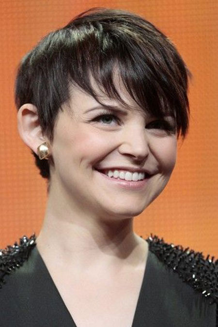 Ginnifer Goodwin Long Pixie Cut